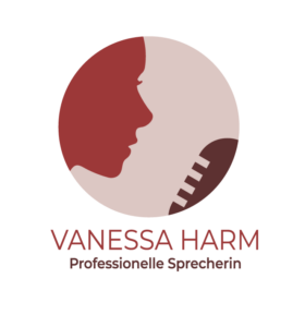 Sprecherin Vanessa Harm Logo